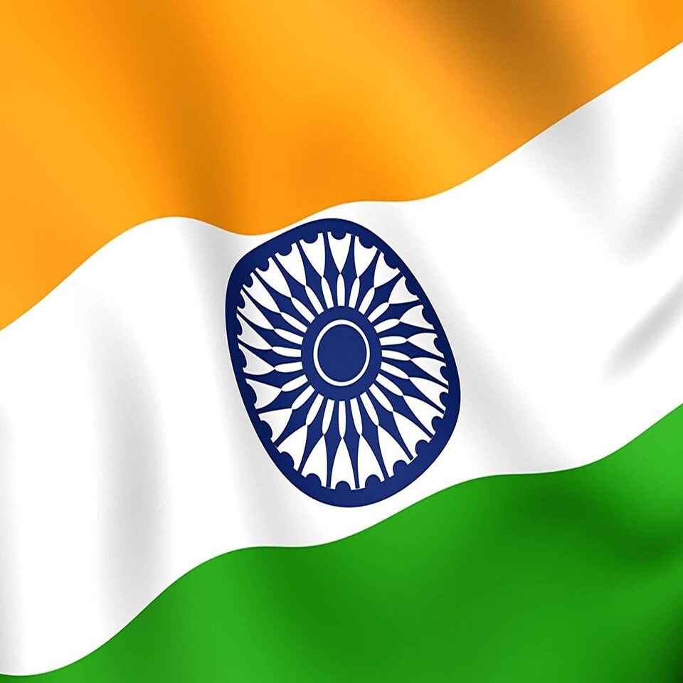 image 1 of India Flag 5x3ft With Eyelets Multi