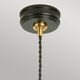image 2 of Douille 1 Light Ceiling Pendant Black, Brass, E27