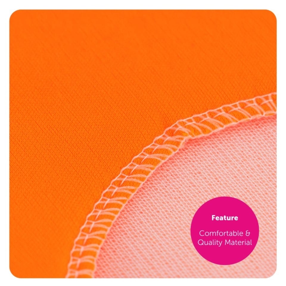 image 1 of Adults Novelty Traffic Cone Costume – Fancy Dress Orange | One Size