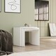 image 5 of Adore Florida Matt White Nest of 3 Tables - Space-Saving Side Tables White