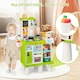 image 3 of Large Kids Play Kitchen Set – Pretend Cooking Toy with Realistic Lights, Steam, Sounds, Sink & 50+ Food Accessories, Educational Role‑Play Gift for Ages 3+