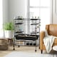 image 2 of PawHut Large Hamster Cage, Rat Cage w/ Wheels, Tubes, Storage Shelf, Ramps