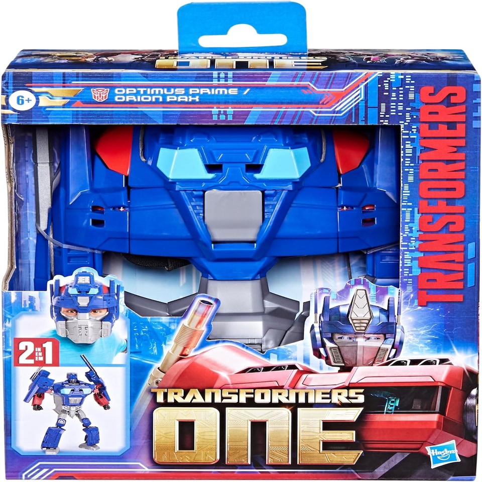 image 1 of TRANSFORMER ONE 2 IN1 MASK AND OPTIMUS PRIME