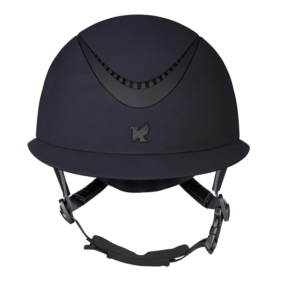 image 1 of Karben Unisex Adult Lia Ellipse Riding Hat - Black - 52cm - 54cm Black | 52cm - 54cm