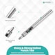 image 3 of 3.5mm Leather Hole Punch Cutter, Sharp Edge Hollow Hole Punch for DIY