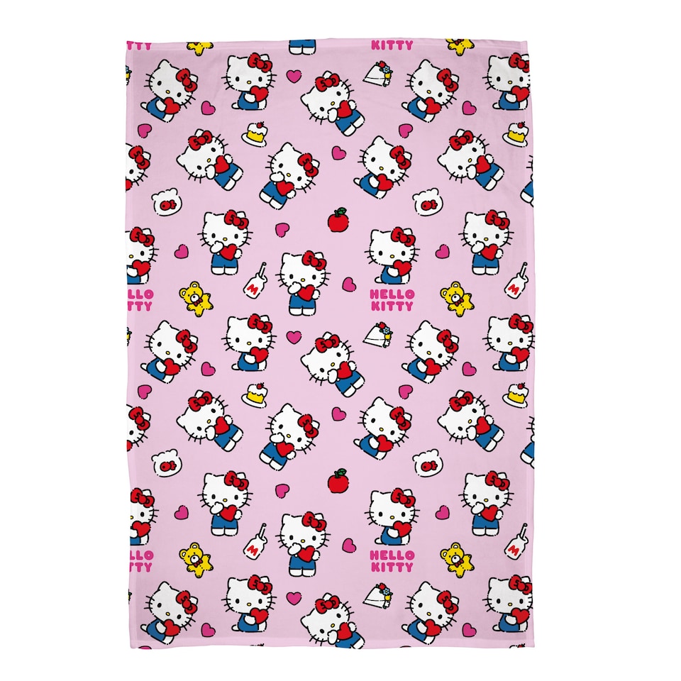 image 1 of Hello Kitty Hello Fleece Blanket