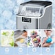 image 8 of HOMCOM Ice Maker Machine Counter Top Ice Cube Maker for Home 20kg in 24 Hrs