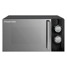 Russell Hobbs RHMM715B Manual Microwave 17 Litre 700W Honeycomb Pattern Black