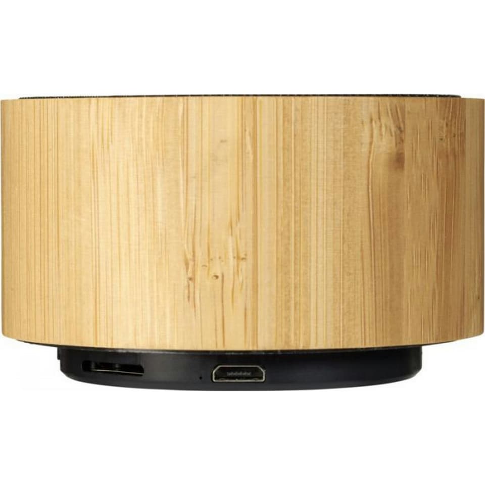 image 1 of Avenue Cosmos Bamboo Bluetooth Speaker - Wood/Solid Black - One Size