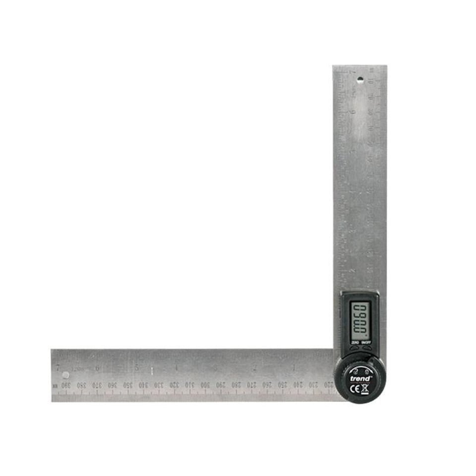 Trend Digital Angle Rule - Multi Colour - 50cm