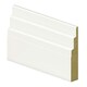 image 1 of PACK OF 5 - Chamfered Stepped White Primed MDF Architrave - 18mm x 94mm x 2200mm