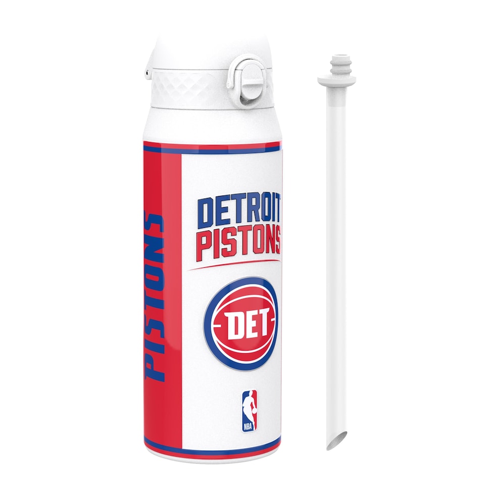 image 1 of NBA x Sport, Insulated Bottle, NBA GameDay, 750ml (24oz) | White | NBA GameDay Detroit Pistons | One Size