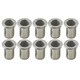 image 1 of 8mm Alu Nut Serts Riveting Nuts Rivet Nut Threaded Inserts Blindnut Rivnut 10 PC