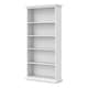 image 3 of Paris Tall Bookcase in White