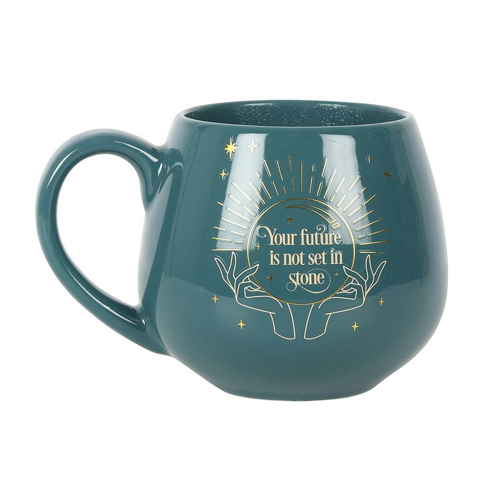 image 1 of Something Different Fortune Teller Heat Changing Mug - Green - One Size