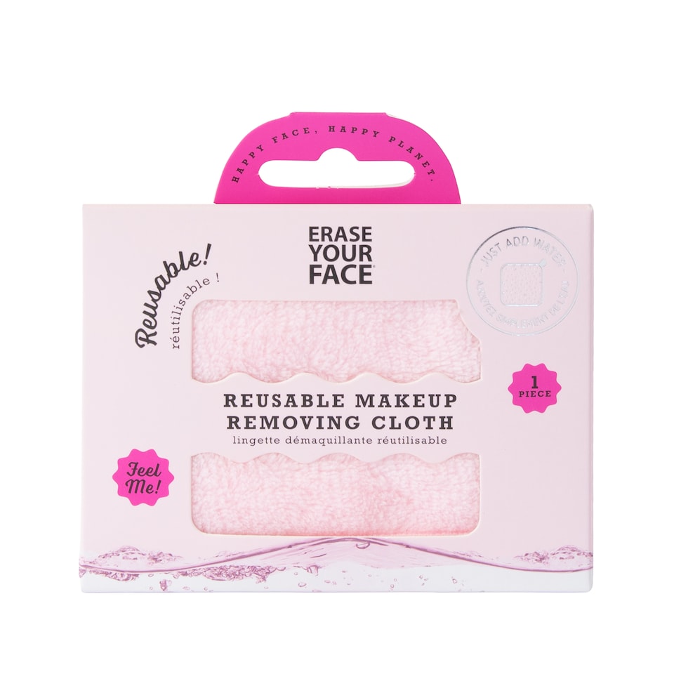 image 1 of Erase Your Face Reusable Makeup Removing Face Cloth