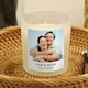 image 2 of Personalised Photo Upload Candle Jar Clear | One Size