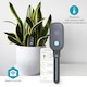 image 5 of Smartlife Soil Moisture Meter, Bluetooth Smart Sensor for Soil Moisture and Ambient Temperature Monitoring, Compatible with Smartlife App - Indoor/Outdoor Use - Grey