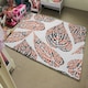 image 4 of Leaf Droplets (Rug) Orange | Large: 140x200cm
