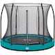 image 1 of 14ft Salta Green Comfort Edition InGround Round Trampoline with Enclosure