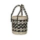 image 1 of KitchenCraft Plant Basket Mixed Seagrass Striped Multi