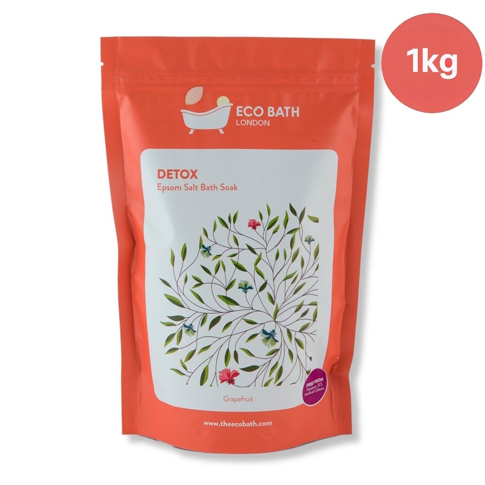 image 1 of Detox Grapefruit Epsom Salt Bath Soak