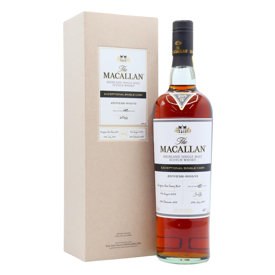 The Macallan Exceptional Single Cask 910013 2003 14 year old Whisky