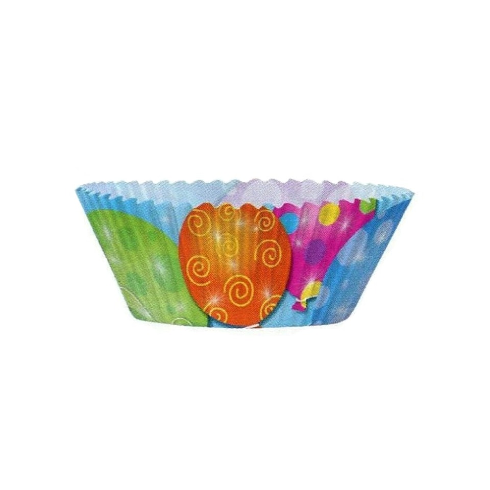 image 1 of Unique Party Paper Muffin and Cupcake Cases - Multicoloured - One Size