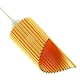 image 4 of Modern Designer Satin Gold Tubular Bells Styled Ceiling Pendant Light Shade | Gold | Gold | 1