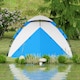 image 8 of Outsunny 3-4 Man Camping Tent Portable with Bag, Quick Setup, Dark Green