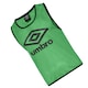 image 2 of Umbro Unisex Adult Training Bib - Emerald/Black - L-XL