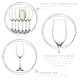 image 2 of LAV Nevakar Champagne Flutes - 195ml - Clear - Pack of 6
