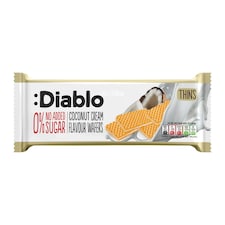 Diablo No Added Sugar Coconut Cream Wafer Thins 150g
