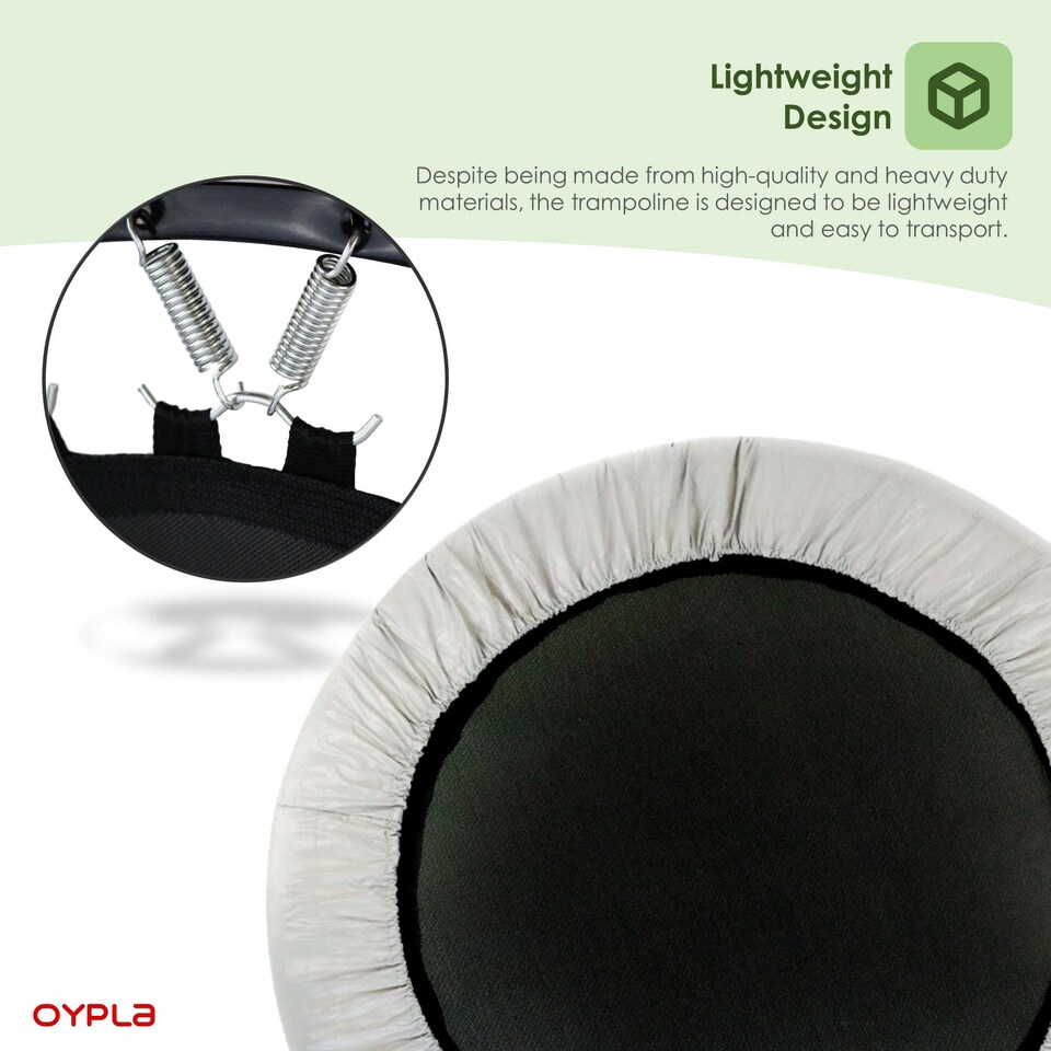 image 1 of 36" Sport Mini Fitness Exercise Aerobic Bouncer Trampoline Gym