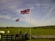 image 2 of Aluminium Flagpole 20ft with 2 Flags Union Jack and England Flag