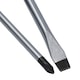image 3 of 7pc Screwdriver Set Slotted Flat And Pozi Headed With Soft Grip Handles
