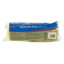 SupaDec Medium Pile Paint Roller Sleeve - Yellow - One Size