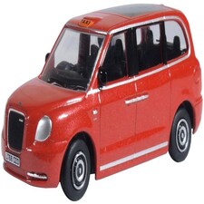 Oxford Diecast LEVC TX5 Taxi Tupelo Red