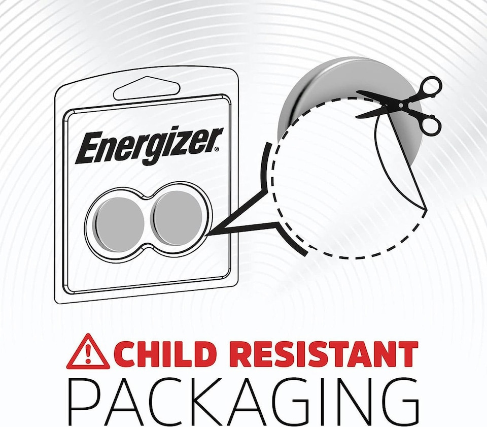 image 1 of CR2032  Energizer Lithium Batteries - Pack of 6 | Silver | CR2032 | 6