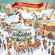 image 1 of Fantastic Colourful 3D Festive Night Time Shopping Design Christmas Card