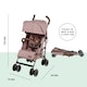 image 3 of Discovery Max Pushchair - 6 Months to 22kg (Approx. 4 Years*), Lightweight & Compact, UPF 50+ Hood, Luxury Footmuff, Cup Holder & Rain Cover (Dusky Pink)