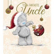 Fantastic Uncle Me to You Bear Christmas Card