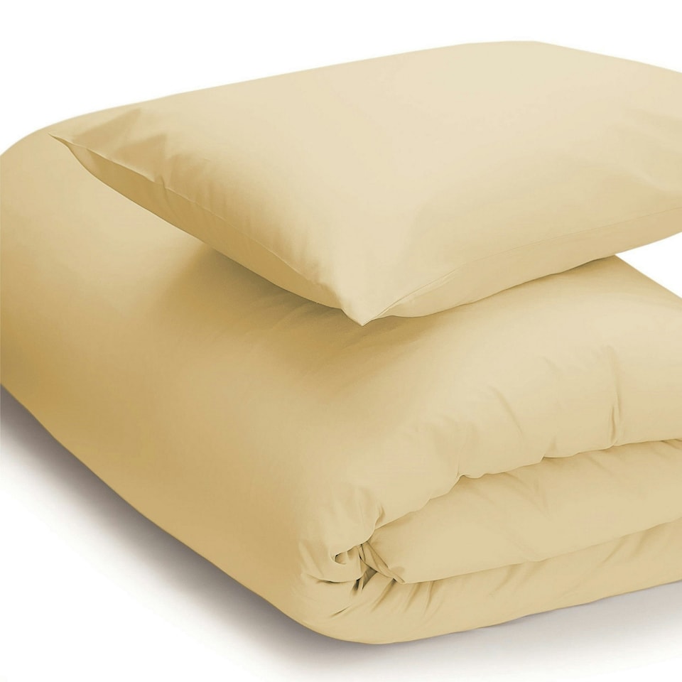 Belledorm Easycare Percale Duvet Cover - Honeydew - Double