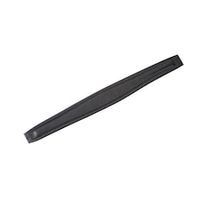 Collegiate Comfitec Replacement Leather Nose Piece - Black - Warmblood