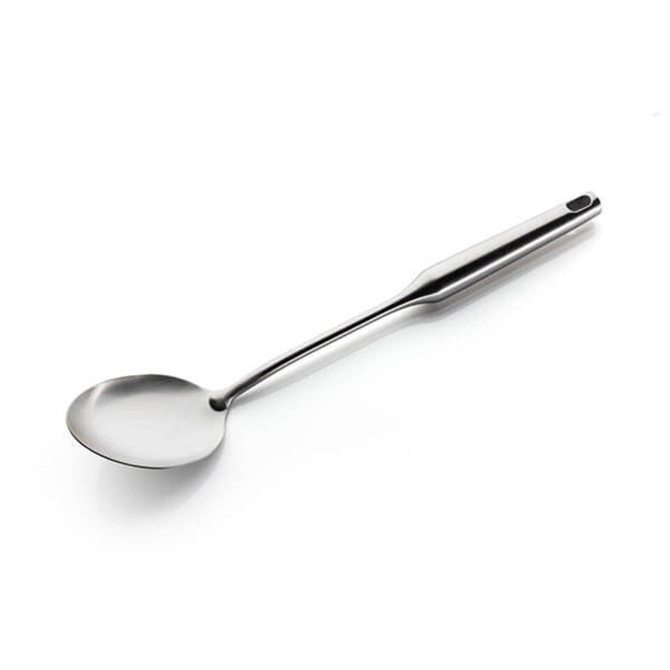 image 1 of Sabatier Professional Satin Polished Stainless Steel Serving Spoon