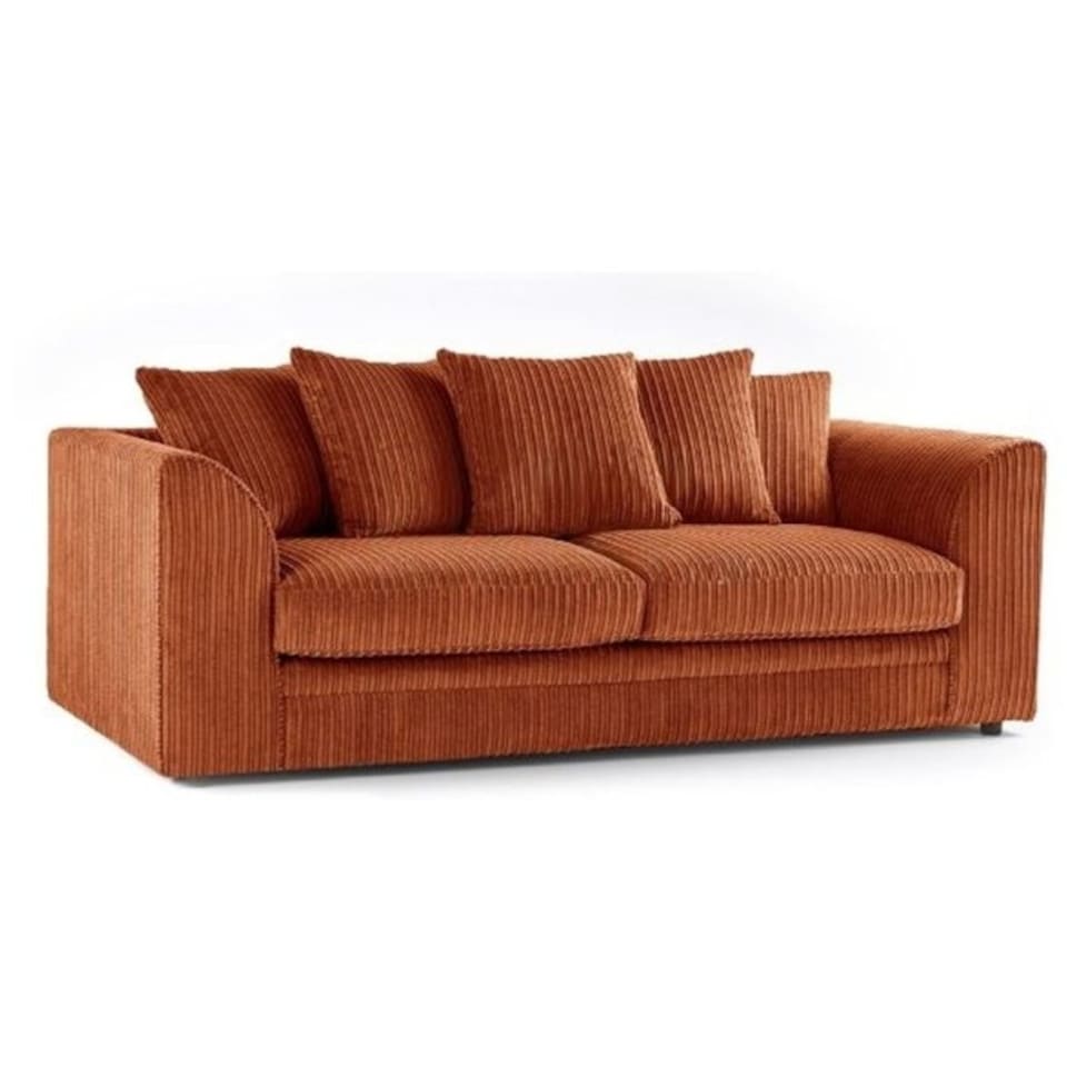 image 1 of CHICAGO 3 SEATER ORANGE JC