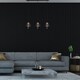 image 3 of Edison Straight Bar Pendant Ceiling Light Black, Copper 12cm