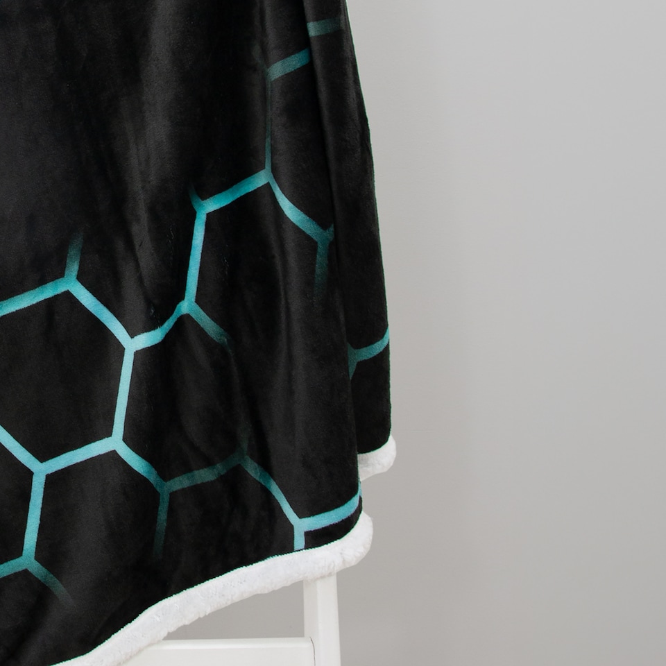 image 1 of Mercedes AMG Petronas Jets Sherpa Backed Fleece Blanket