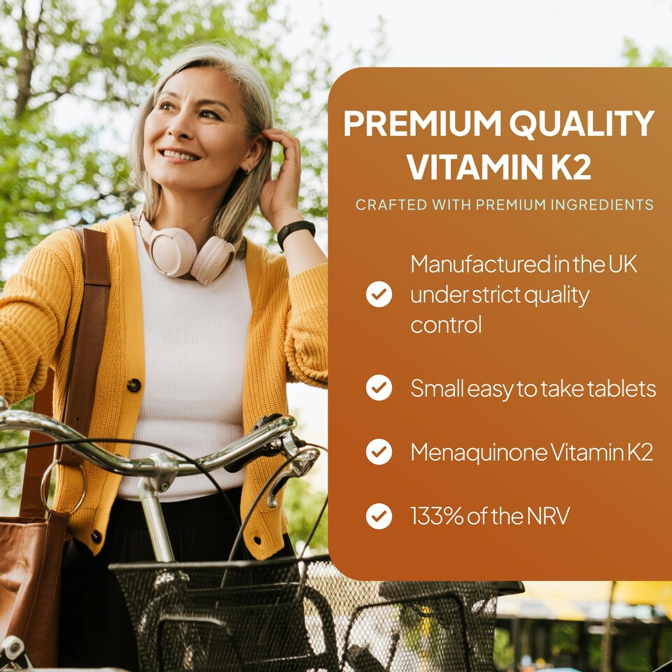 image 1 of BioGold Vitamin K2 100mcg - 60 Tablets