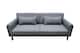 image 1 of Como 2 Seater Sofa Bed in Grey or Silver | Grey | One Size